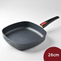 Woll Diamond Lite 輕量鑽石 方形平底不沾鍋 26cm 1626DPS 電磁爐不可用