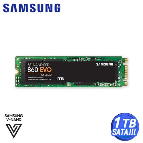 SAMSUNG 三星860 EVO 1TB M.2 2280 SATAIII 固態硬碟