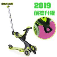 【2019前擋升級版】法國GLOBBER哥輪步兒童5合1三輪滑板車-綠