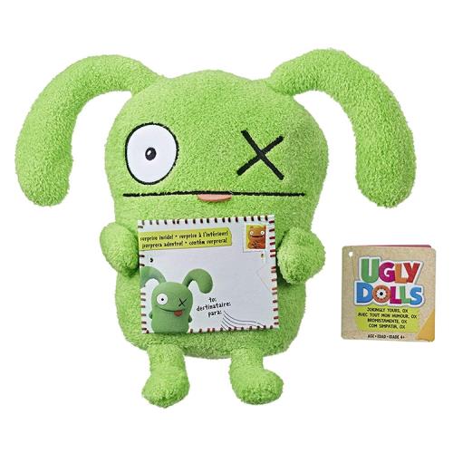 UGLYDOLLS-醜娃娃-送情書絨毛娃娃-綠 OX