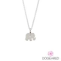 美國 【DOGEARED】 GOOD LUCK NECKLACE 幸運大象純銀許願項鍊