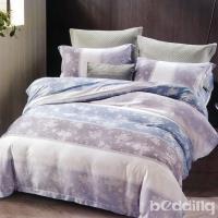 BEDDING-100%天絲萊賽爾-特大6x7薄床包兩用被套四件組-瑪麗-蘭