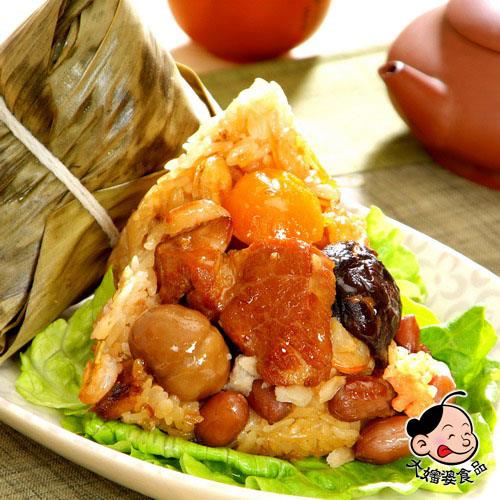 預購 【大嬸婆】傳家寶北部粽5顆組(180g/顆)(06/3~06/6 出貨)