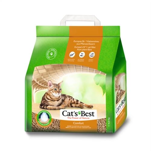 德國凱優CATS BEST-崩解型木屑細砂(橘標) 4.3KG(10L)