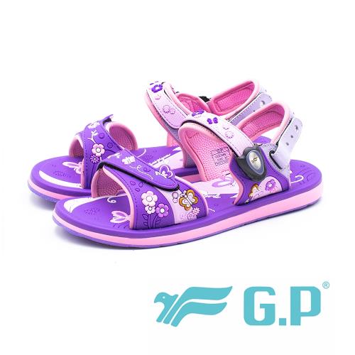 G.P (童)夢幻公主風兩用童涼鞋-紫(另有桃)