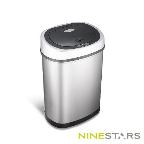 NINESTARS感應式掀蓋垃圾桶DZT-42-9