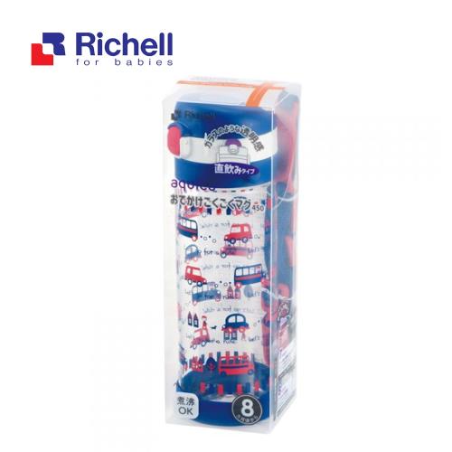 Richell 利其爾  第一代LC 450ml 直飲式冷水壺(附背帶) - 貝克街  