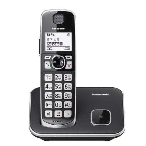 Panasonic 國際牌 DECT 中文數位大字鍵無線電話 KX-TGE610 TWB