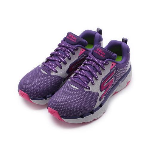 SKECHERS GORUN MAX ROAD 3綁帶運動鞋 紫灰 15208PRPK 女鞋