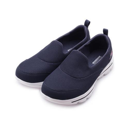 SKECHERS GO WALK EVOLUTION ULTRA套式休閒鞋 深藍白 15730WNVW 女鞋