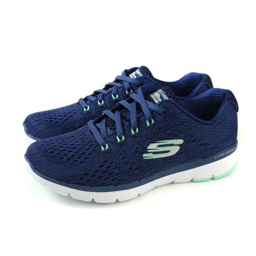 SKECHERS Flex Appeal 3.0 運動鞋 女鞋 深藍色 針織 13064NVGR no977