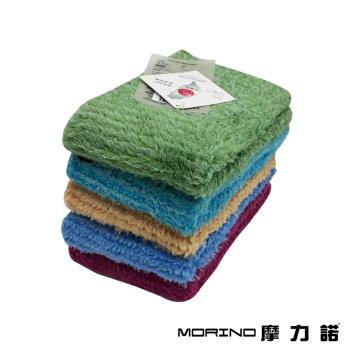 【MORINO】抗菌防臭超細纖維條紋大方巾
