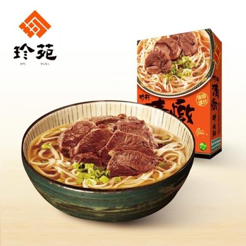 [珍苑]清燉牛肉麵(常溫)(610g/份，共2份)