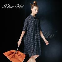 CHENG DA 春夏專櫃精品女裝時尚短袖襯衫洋裝NO.020631