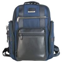 TUMI Alpha Bravo Sheppard 簡約後背包(適用15吋筆電)-海軍藍