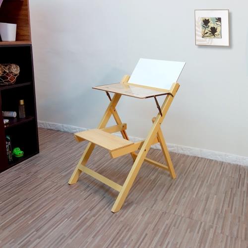 實木折合書桌椅#免組裝桌椅#傳統桌椅#好傢俱