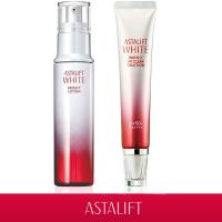 【ASTALIFT 艾詩緹】美白化妝水 130ml + 白澄完美防曬隔離乳 SPF50+(代理商公司貨)