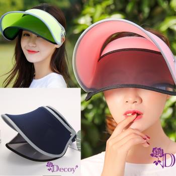 Decoy 機能透氣 雙層防曬彈性掀蓋遮陽帽 3色可選