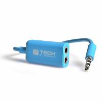 Travel Blue 英國藍旅旅行配件 DUAL MUSIC 雙孔音樂分享器 藍色