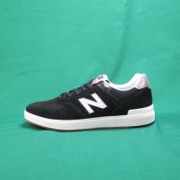 New Balance 復古休閒鞋 公司貨【iSport愛運動】AM574BKG 男款 黑 麂皮