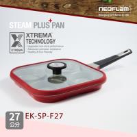 韓國NEOFLAM STEAM PLUS 系列 27cm 烹煮神器+玻璃蓋 (EK-SP-F27)