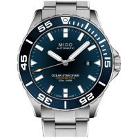 MIDO美度 海洋之星 600米陶瓷潛水錶(藍/43mm) M0266081104100