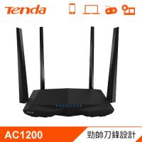 【Tenda 騰達】AC6 v2 1200M 雙頻高功率路由器 【贈飲料杯套】
