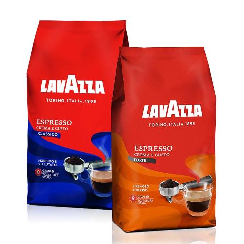 LAVAZZA 經典咖啡豆任選2件組(1000gx2)