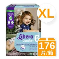 麗貝樂 紙尿褲6號-XL-22片x8包