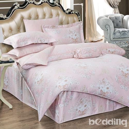 BEDDING-100%天絲萊賽爾-特大6x7薄床包+鋪棉兩用被套四件組-特蕾莎