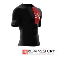 COMPRESSPORT 瑞士 男版短袖三鐵衣(黑)