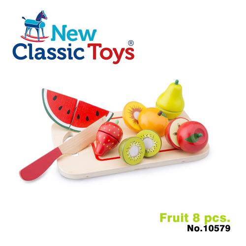 【荷蘭New Classic Toys】水果總匯切切樂8件組 - 10579