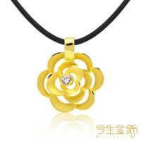 【今生金飾】喜悅大墜(時尚黃金墜子)