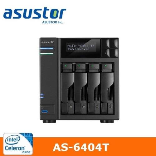 ASUSTOR華芸 AS6404T 4Bay NAS網路儲存伺服器