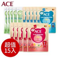 【ACE】比利時進口Q軟糖量販包15入組(240g/袋)