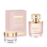 【BOUCHERON】環戒玫瑰之戀淡香精50ml(贈品牌身體乳50ml)