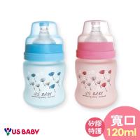 任-優生真母感特護玻璃奶瓶(寬口120ml-藍)