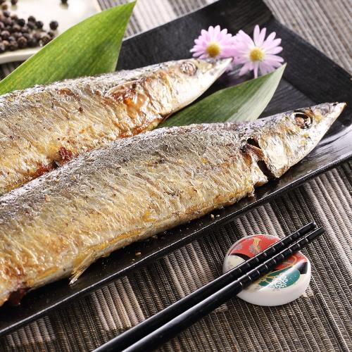 【上野物產】極品嚴選肥美秋刀魚 (600g土10%/包)  x5包