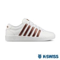 K-SWISS Court Pro II CMF休閒運動鞋-女-白/咖啡(93629-118)