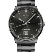 MIDO 美度 Commander 大視窗機械錶(煤灰/42mm) M0216263306100