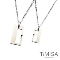 【TiMISA】扣住幸福 純鈦情人對鍊