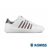 K-SWISS Pershing Court Light SE休閒運動鞋-男-白/黑/紅(06318-116)