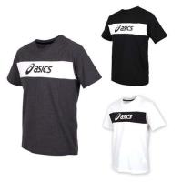 ASICS 男短袖T恤-慢跑 路跑 亞瑟士