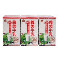 義美牛乳 保久乳 125ml 6入組