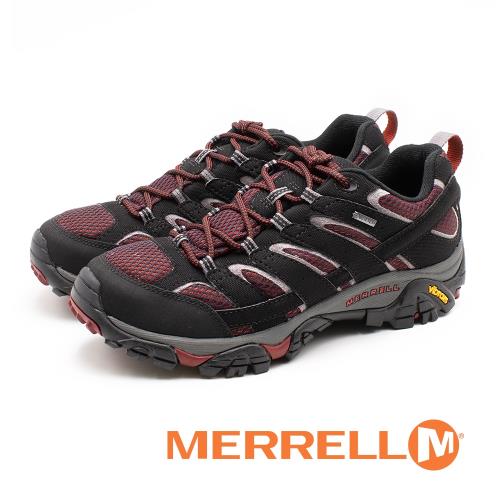 MERRELL MOAB 2 GORE-TEX 防水郊山健行鞋 男鞋 - 紅