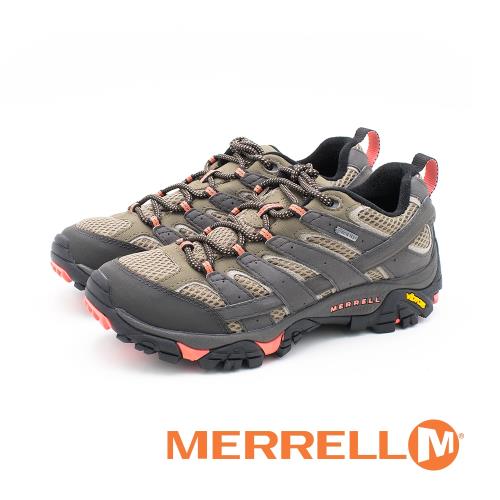 MERRELL MOAB 2 GORE-TEX®HIKING郊山健行鞋 女鞋-橘