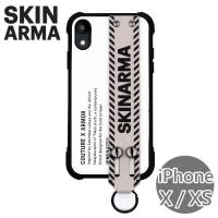 Skinarma日本潮牌 Shimegu設計帶腕帶支架手機防摔保護殼 白- iPhone X/XS