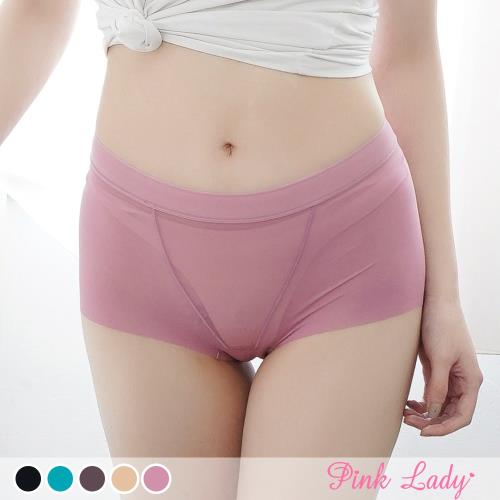 Pink Lady 台灣製 簡約素面吸濕排汗無痕單件內褲 6710