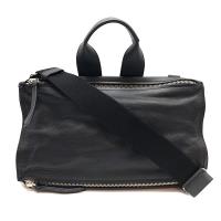 【GIVENCHY】Pandora 牛皮手提/斜背兩用包 (大/黑)