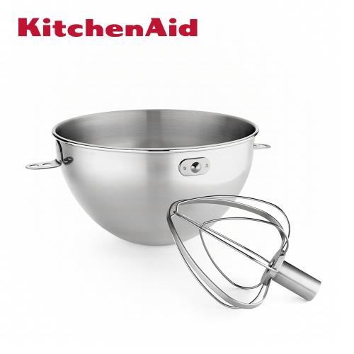 【KitchenAid】3Q 攪拌缸打蛋器組-6Q專用 